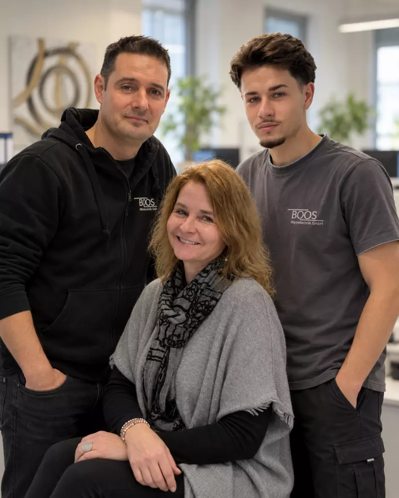 Das Team der Boos Wärmetechnik GmbH aus Effretikon – persönliche Ansprechpartner für Heizung, Sanitär und Solar